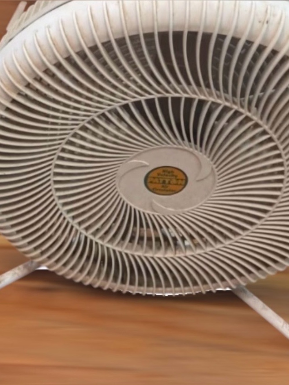 Vintage~1990s~Patton~High Velocity~Portable Fan~Metal Blades~Air Circulator